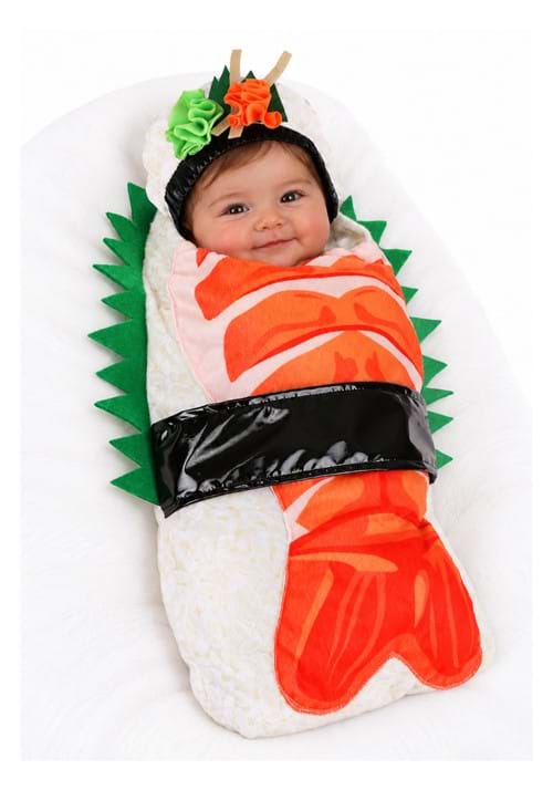 Infant Lil Shrimp Sushi Costume New Main 1