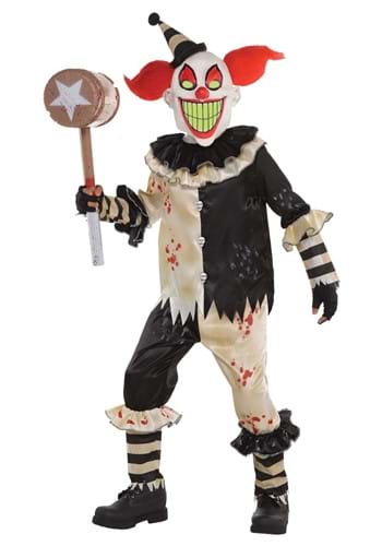 Click Here to buy Carnival Nightmare Evil Clown Boys Costume from HalloweenCostumes, CDN Funds & Shipping