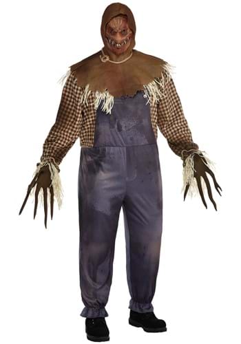 Click Here to buy Plus Size Mens Sinister Scarecrow from HalloweenCostumes, CDN Funds & Shipping