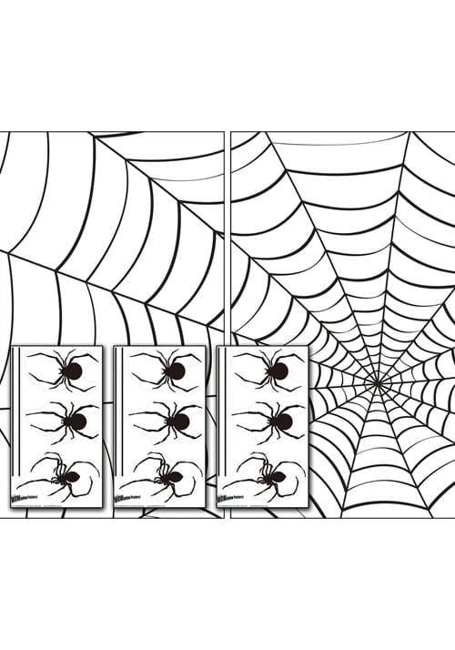 Make a Scene Spider stickers & webs