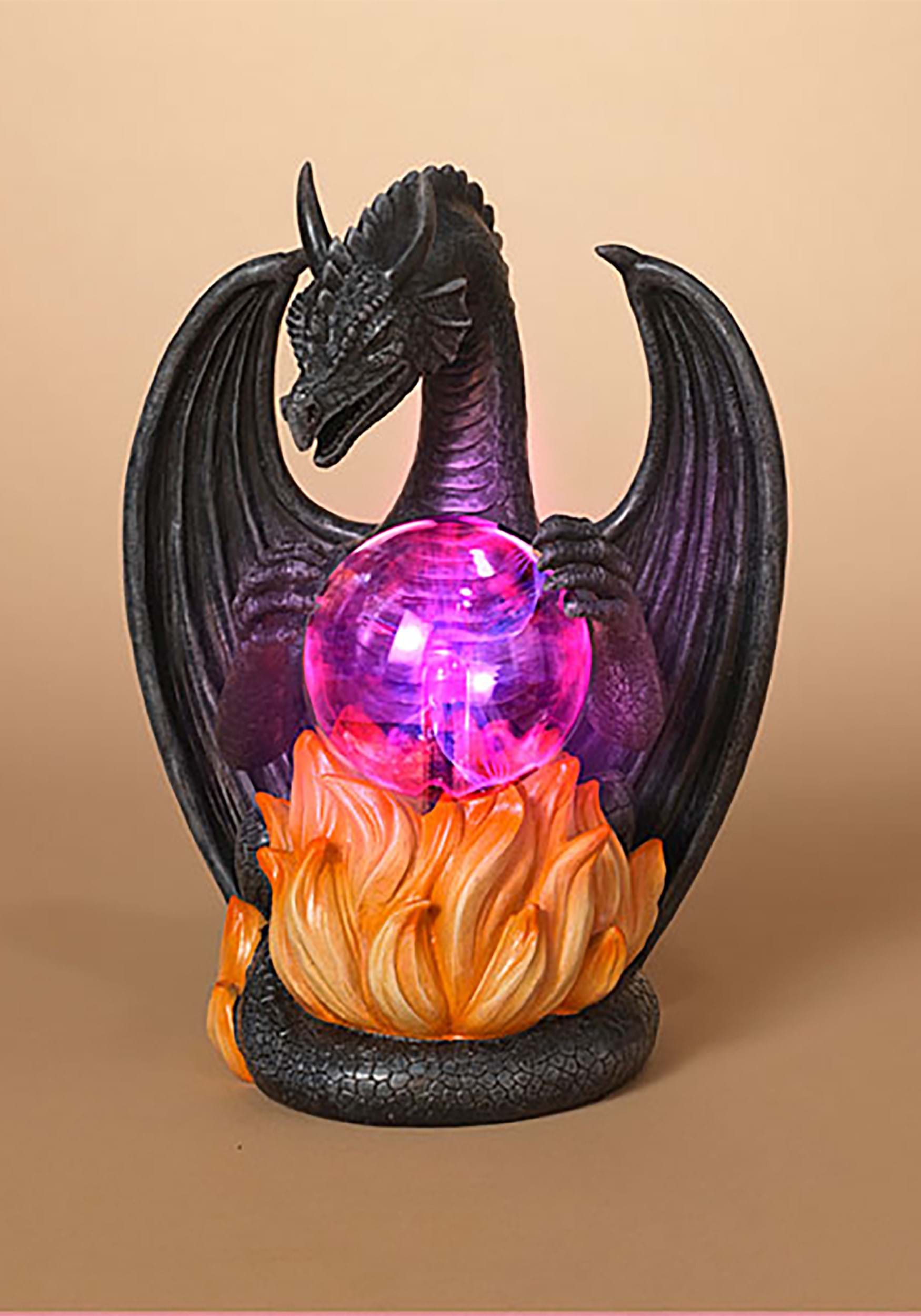 10 Dragon With Static Lighted Magic Ball