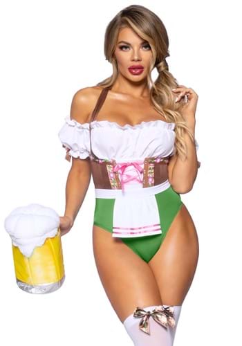 Click Here to buy Flirty Fraulein Womens Costume from HalloweenCostumes, CDN Funds & Shipping