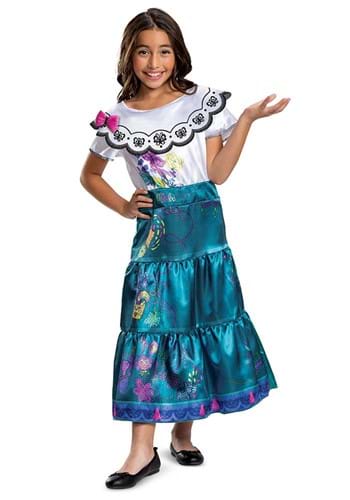 Click Here to buy Encanto Mirabel Classic Costume for Kidsren from HalloweenCostumes, CDN Funds & Shipping
