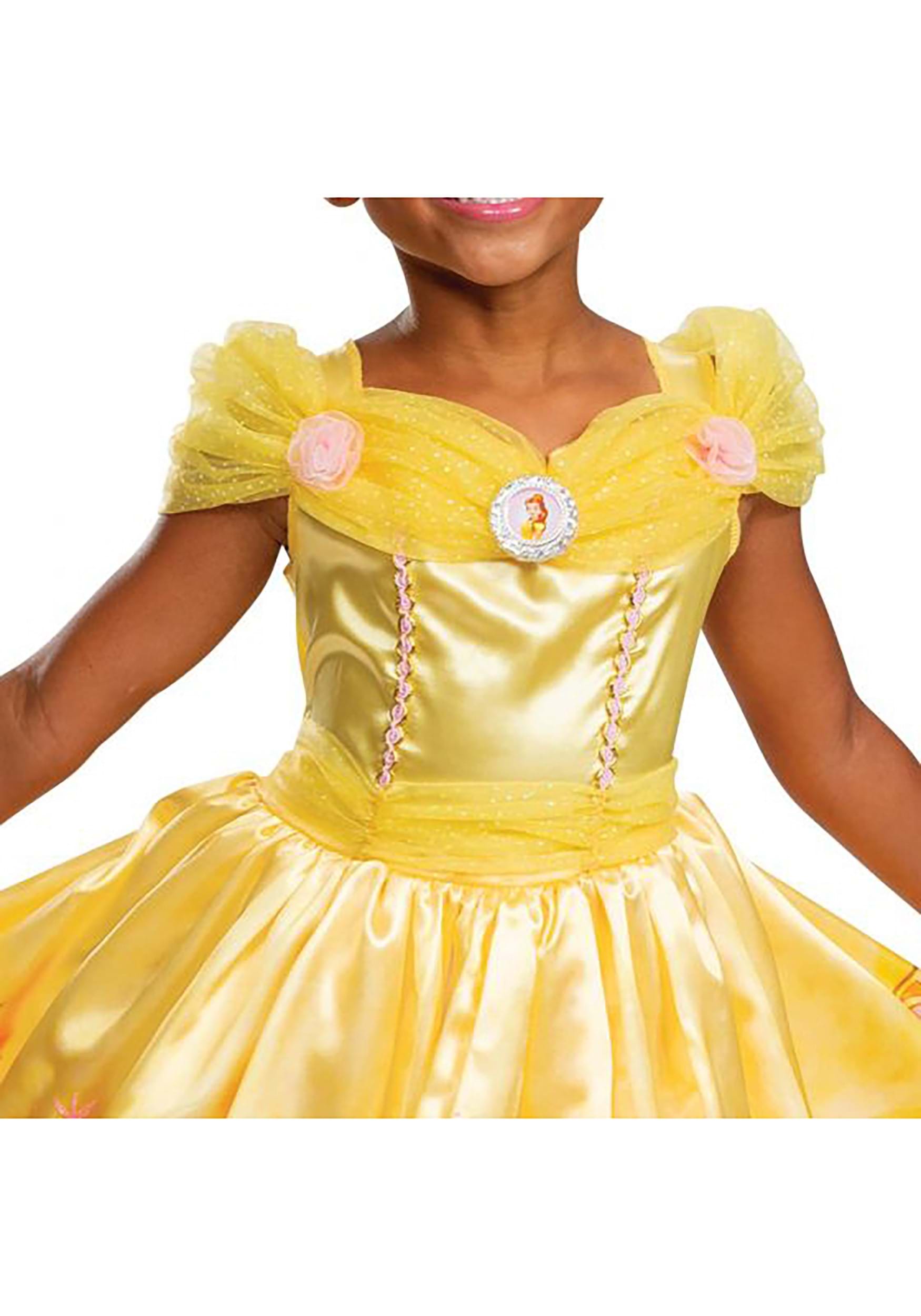 Beauty And The Beast Deluxe Girl's Toddler Belle Costume