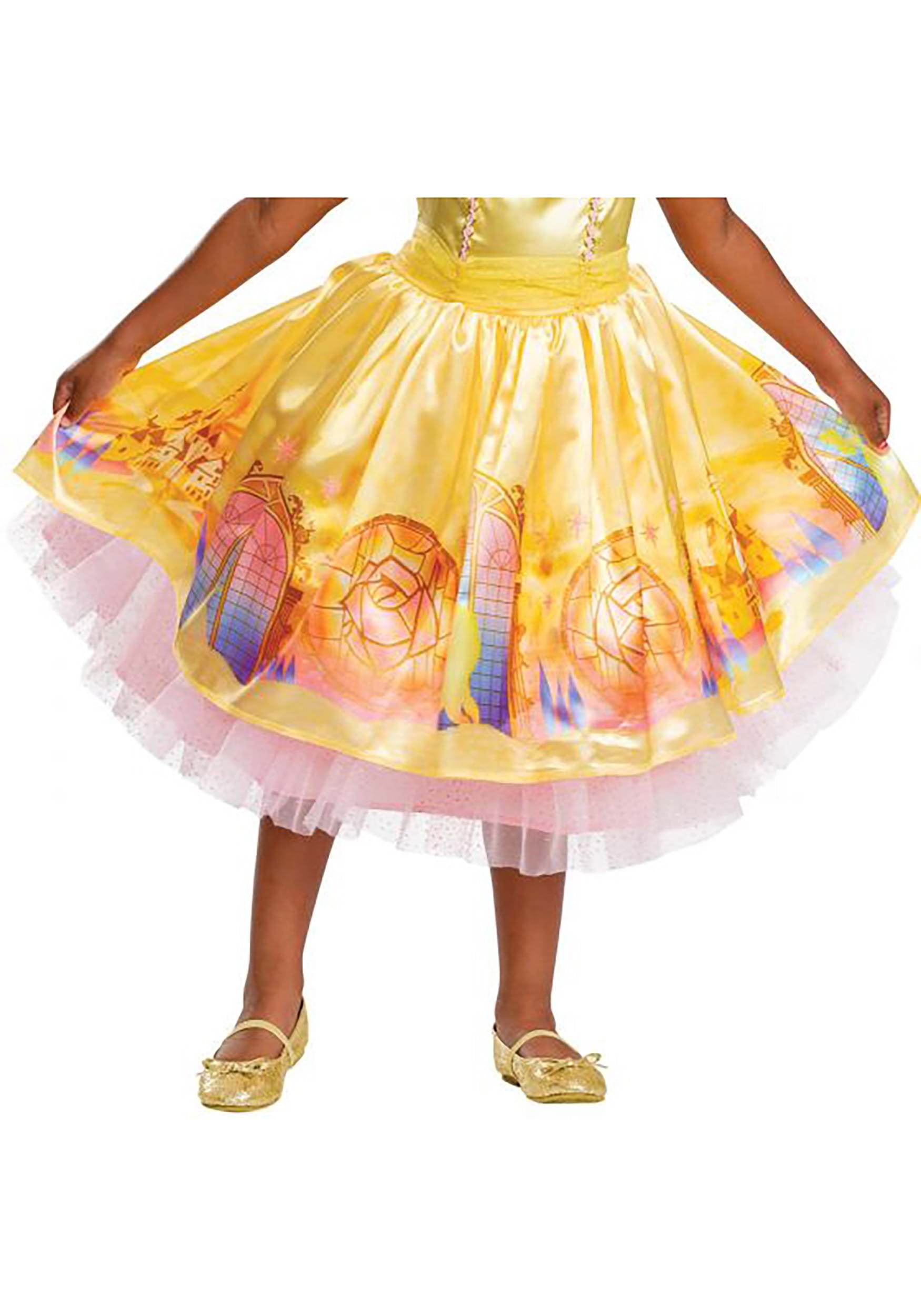 Beauty And The Beast Deluxe Girl's Toddler Belle Costume