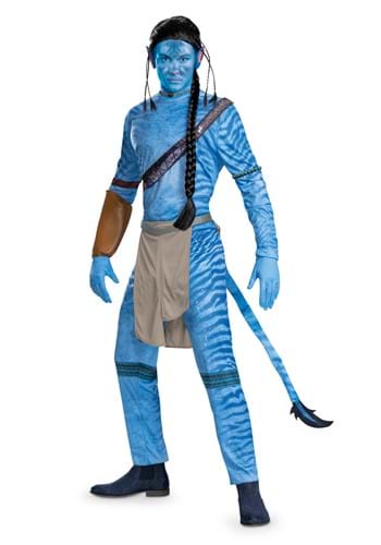 Click Here to buy Avatar Deluxe Jake Mens Costume from HalloweenCostumes, CDN Funds & Shipping