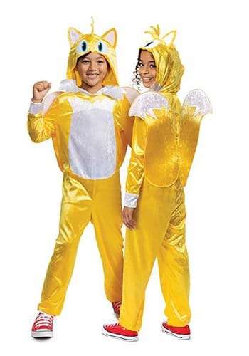 Click Here to buy Kids Sonic 2 Classic Tails Movie Costume from HalloweenCostumes, CDN Funds & Shipping