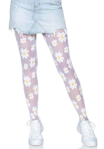 Click Here to buy Daisy White Womens Tights from HalloweenCostumes, CDN Funds & Shipping
