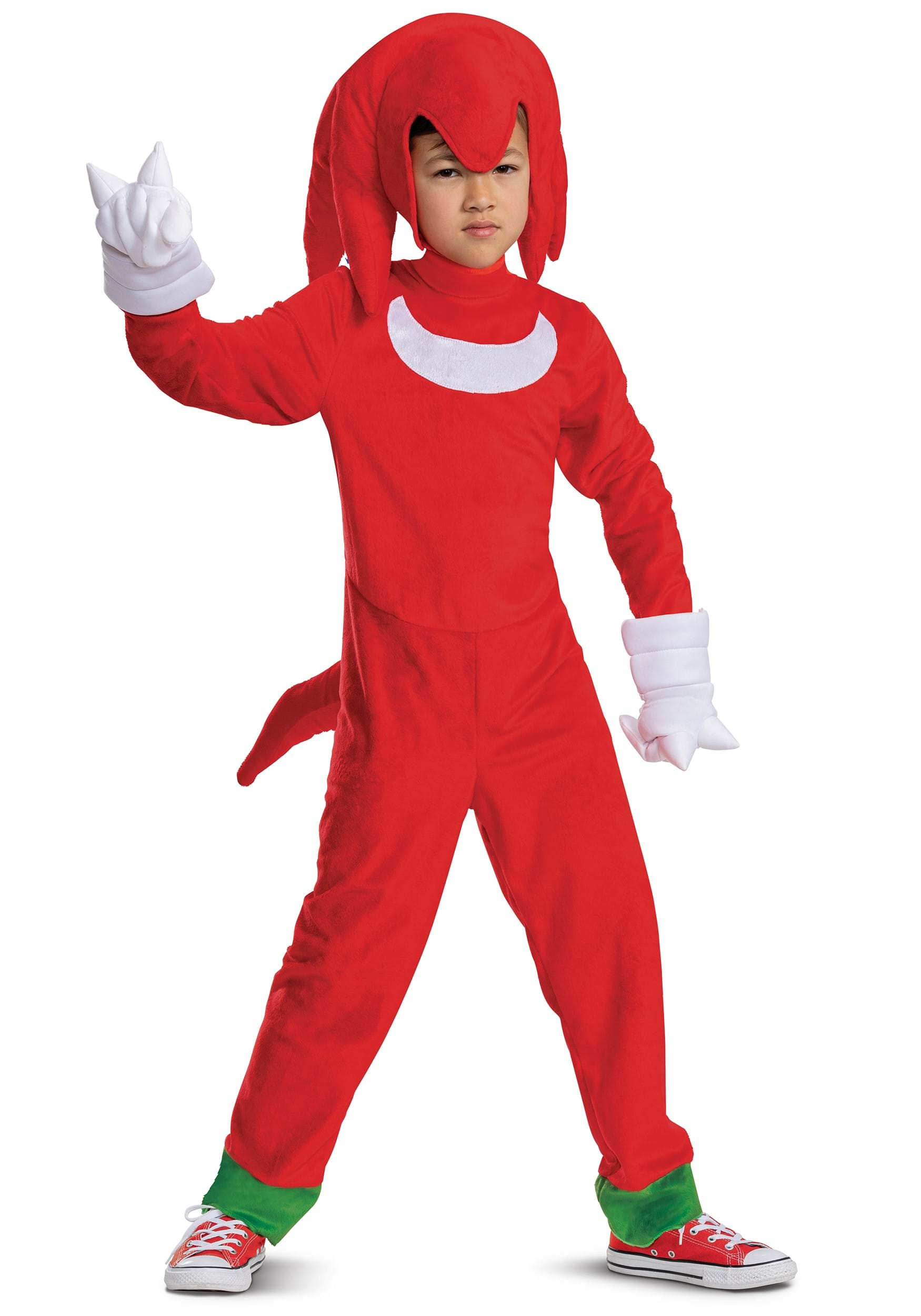Sonic 2 Knuckles Deluxe Kid's Costume
