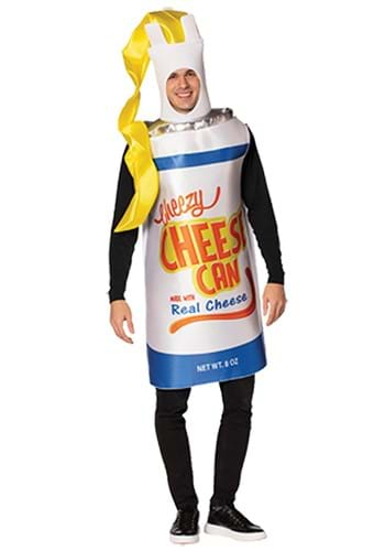 Click Here to buy Adult Spray Can Cheese Costume from HalloweenCostumes, CDN Funds & Shipping