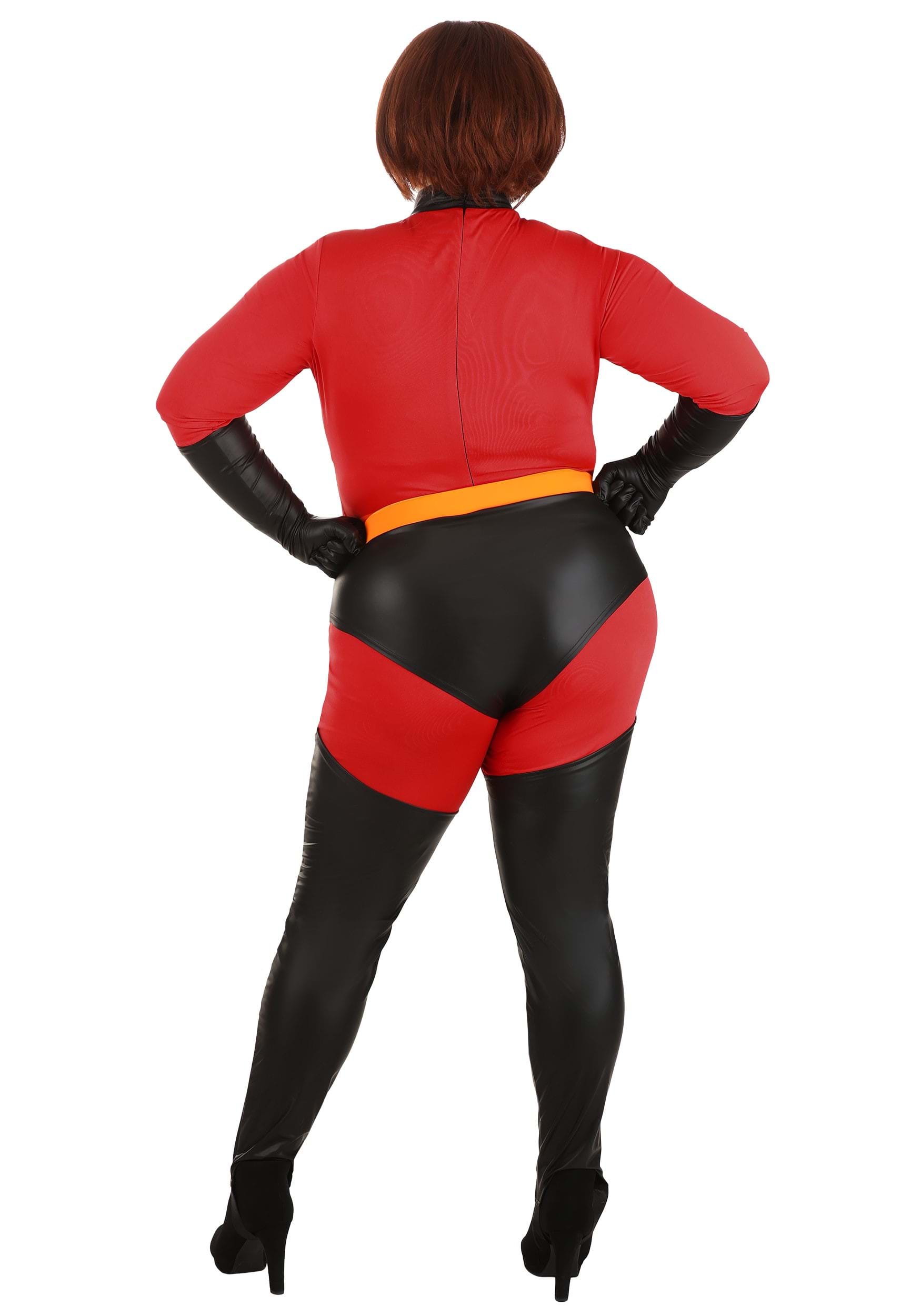 The Incredibles Deluxe Plus Size Women's Mrs. Incredible Costume