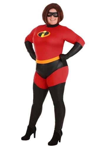 The Incredibles Deluxe Plus Size Womens Mrs. Incredible Costume