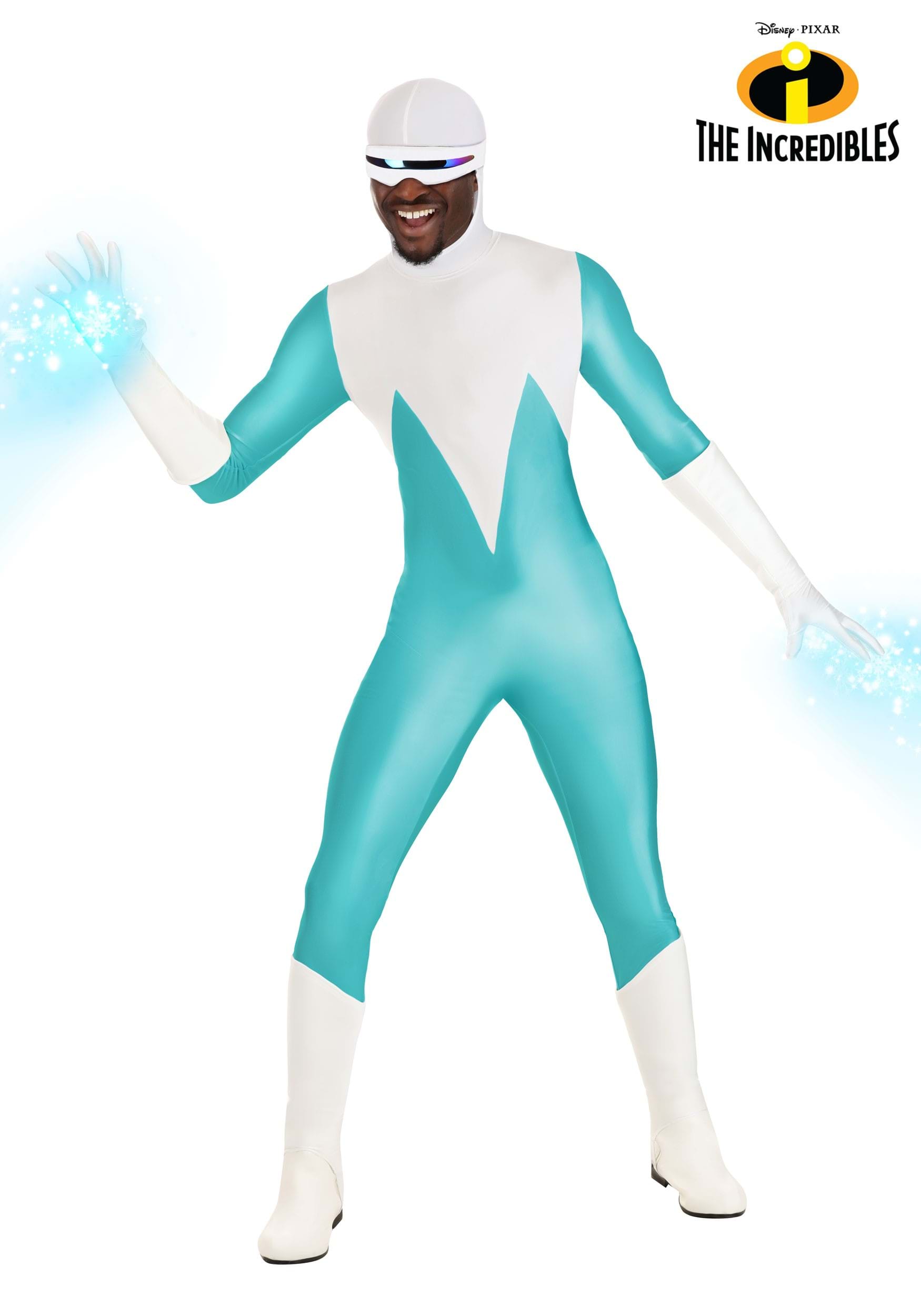 Disney And Pixar The Incredibles Deluxe Frozone Costume For Men