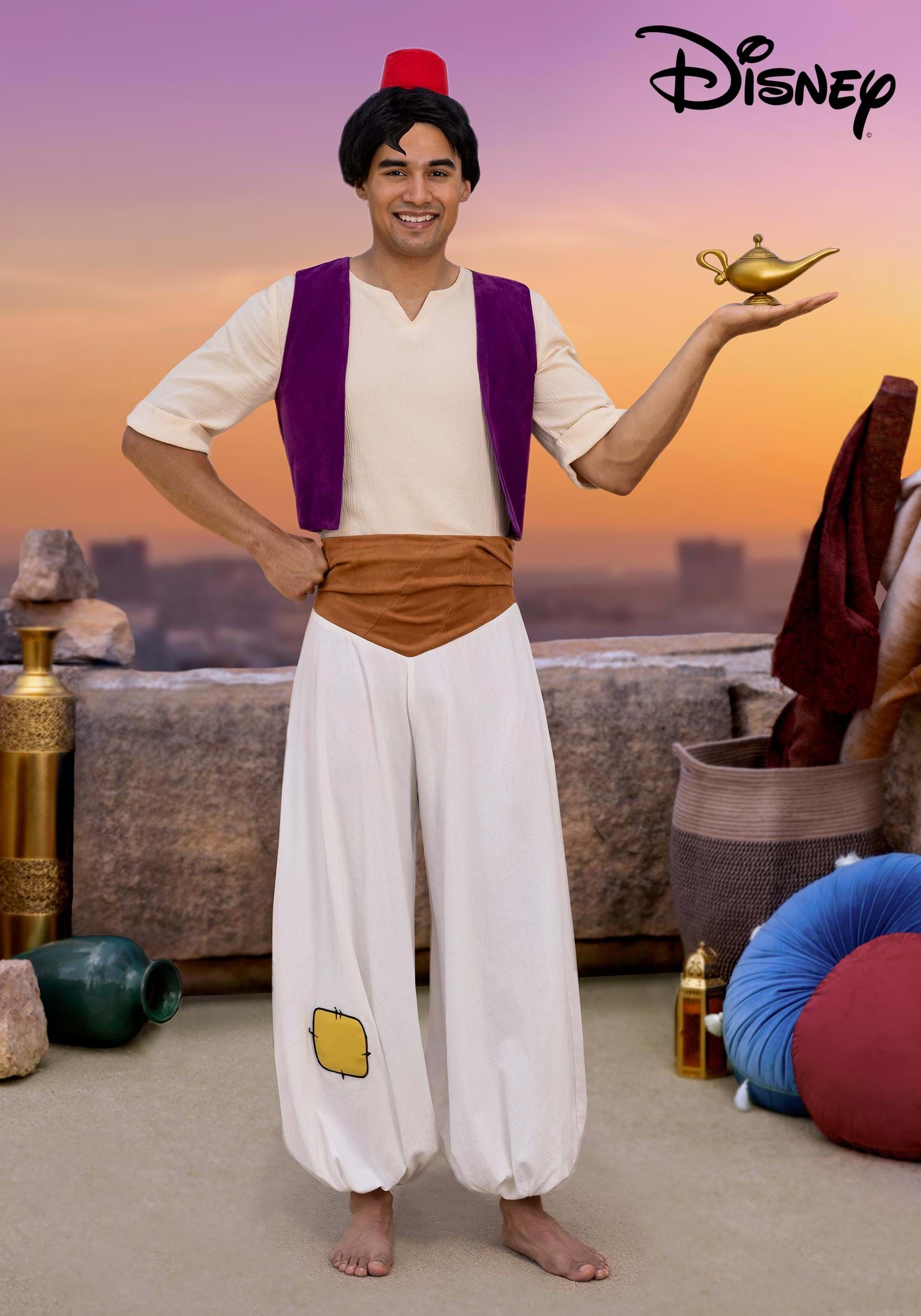Adult Disney Aladdin Deluxe Street Rat Costume