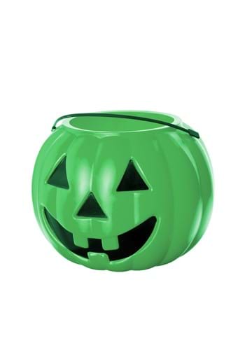 Green Pumpkin Candy Bucket