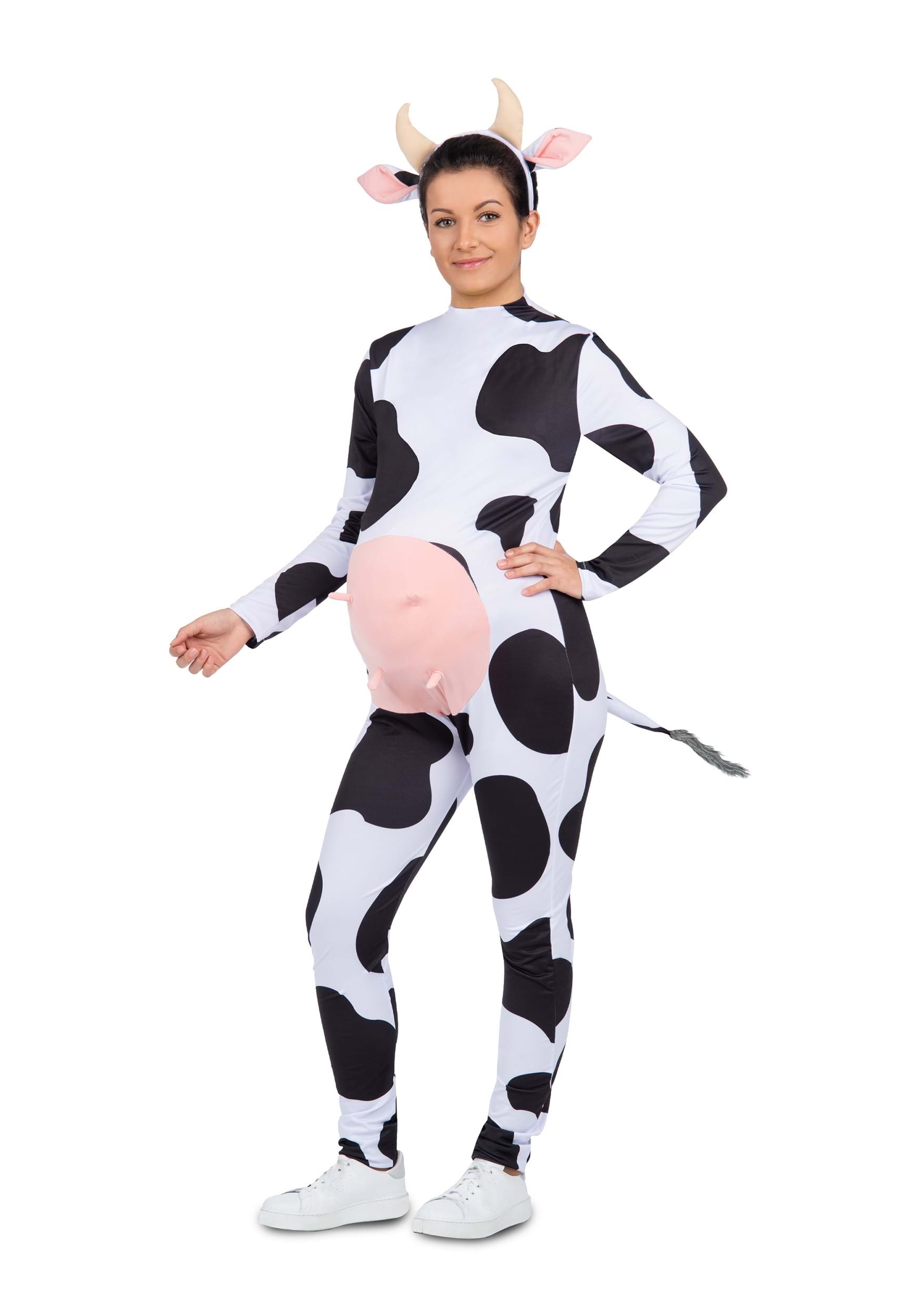 Maternity Women's Cow Costume