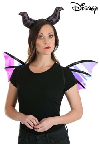 Maleficent Dragon Horns Headband Wings Kit