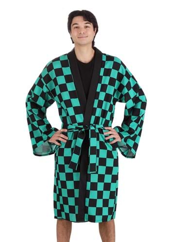 Click Here to buy Anime Slayer Mens Kimono Costume from HalloweenCostumes, CDN Funds & Shipping