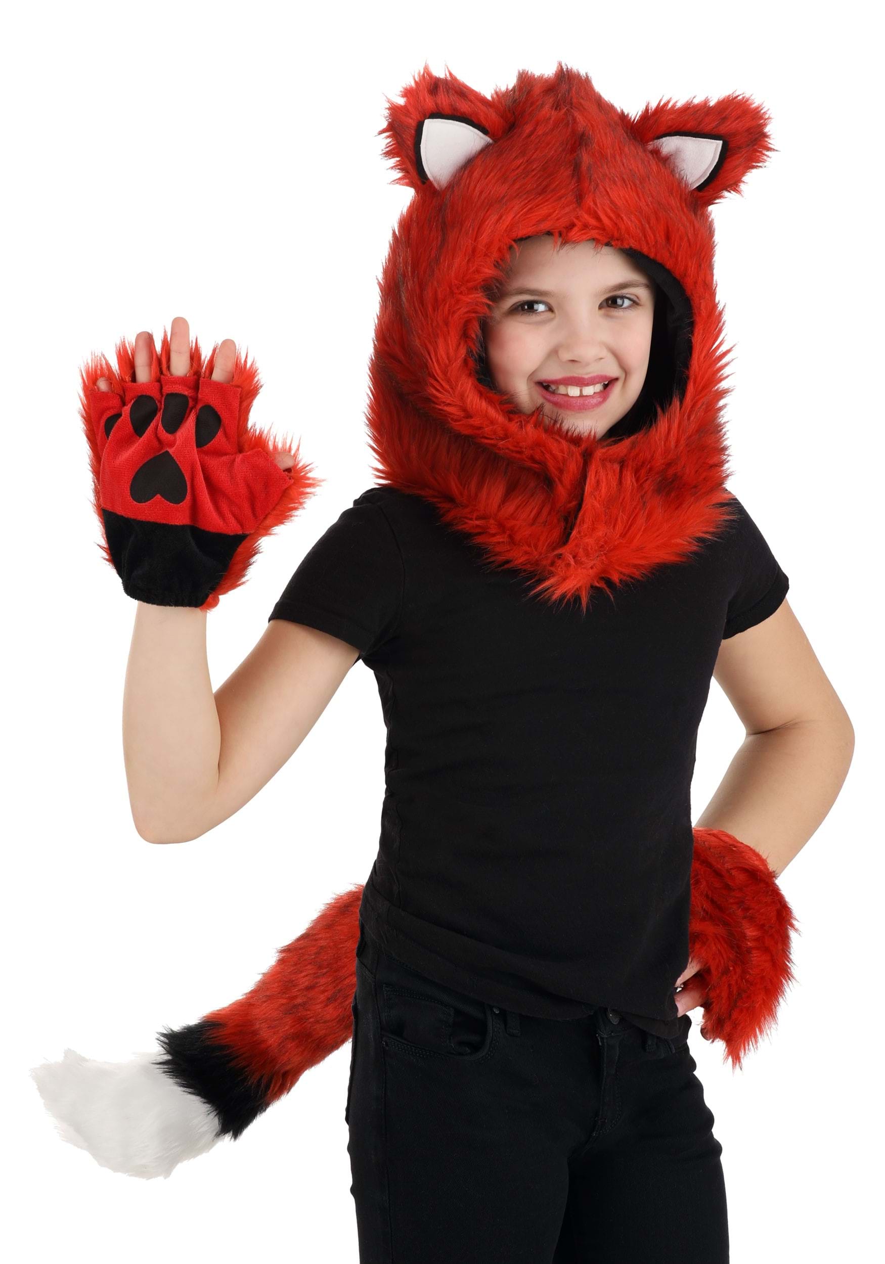 Fox Hands, Hood & Tail Kit