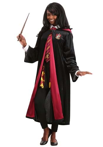 Click Here to buy Harry Potter Womens Deluxe Hermione Gryffindor Costume from HalloweenCostumes, CDN Funds & Shipping