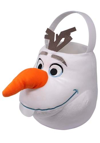 Deluxe Frozen Olaf Plush Trick or Treat Basket