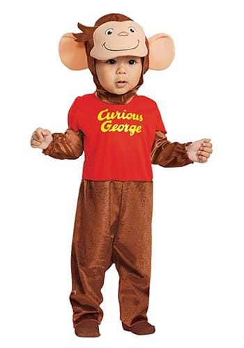 Click Here to buy Baby Curious George George Costume from HalloweenCostumes, CDN Funds & Shipping