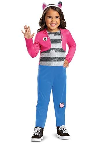 Click Here to buy Gabbys Dollhouse Girls Toddler Gabby Classic Costume from HalloweenCostumes, CDN Funds & Shipping