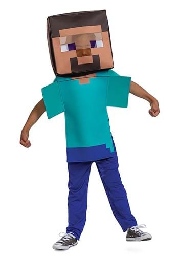 Click Here to buy Minecraft Steve Kids Adaptive Costume from HalloweenCostumes, CDN Funds & Shipping