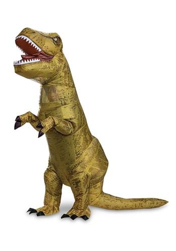 Click Here to buy Jurassic World T-Rex Inflatable Kids Costume from HalloweenCostumes, CDN Funds & Shipping