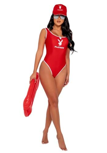 Click Here to buy Playboy Beach Patrol Womens Costume from HalloweenCostumes, CDN Funds & Shipping