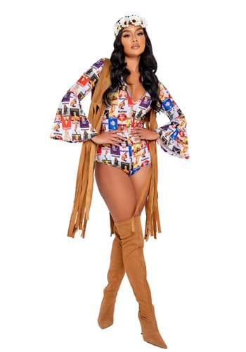 Click Here to buy Playboy Groovy Babe Womens Costume from HalloweenCostumes, CDN Funds & Shipping