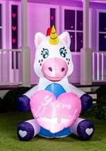5FT Tall Loving Unicorn Inflatable Decoration