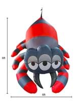 5FT Tall Hanging Three Eyed Spider Inflatable Deco Alt 7
