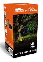 5FT Tall Witch Stuck on Tree Inflatable Decoration Alt 3