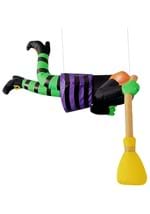 5FT Tall Witch Stuck on Tree Inflatable Decoration Alt 4