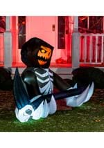 4FT Tall Pumpkin Reaper Inflatable Decoration Alt 5