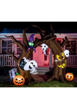 10FT Tall Jumbo Spooky Tree Arch Inflatable Decora