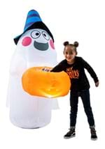 5FT Tall Candy Basket Ghost Inflatable Decoration Alt 8