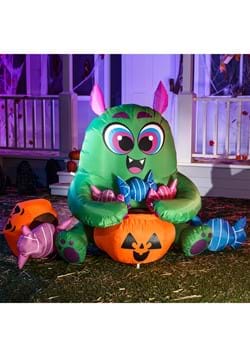 5FT Tall Candy Monster Inflatable Decoration
