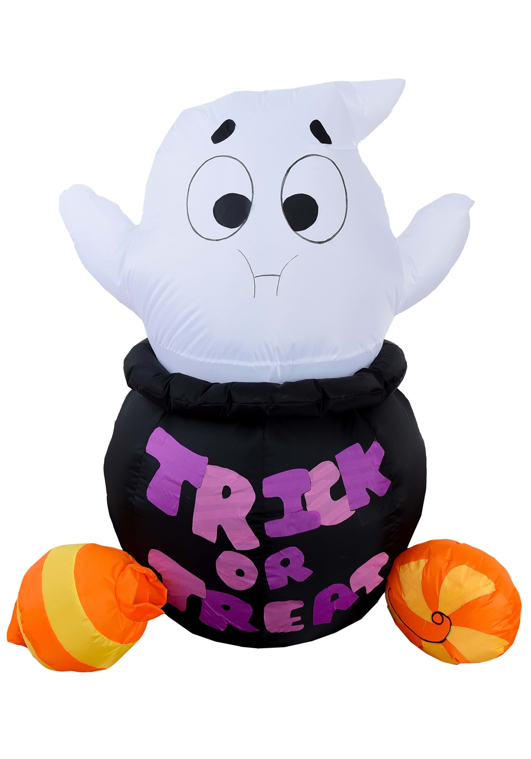 5Ft Tall Inflatable Gluttonous Ghost Decoration