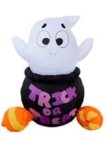 5Ft Tall Gluttonous Ghost Inflatable Decoration Alt 6