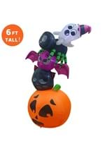 5FT Tall Large Spooky Family Inflatable Decoration Alt 2