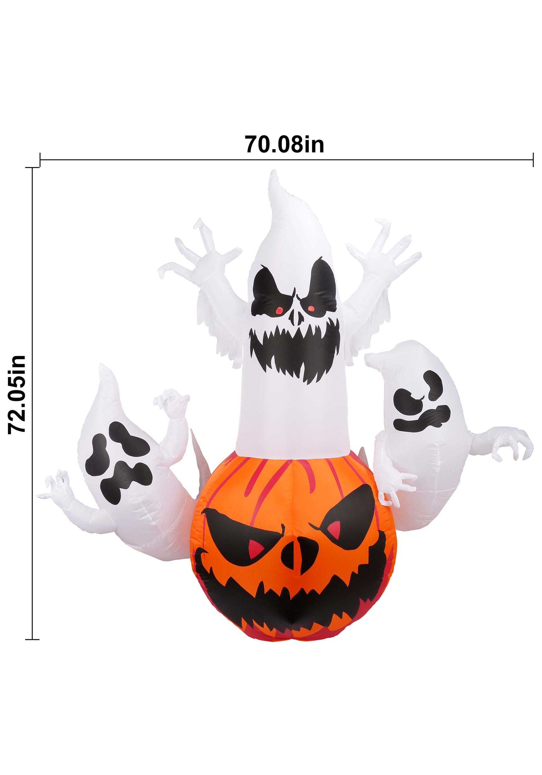 6 Foot Inflatable Large Ghosts Coming Out Decoration