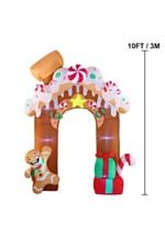 10FT Tall Jumbo Gingerbread Archway Decoration Inf Alt 3