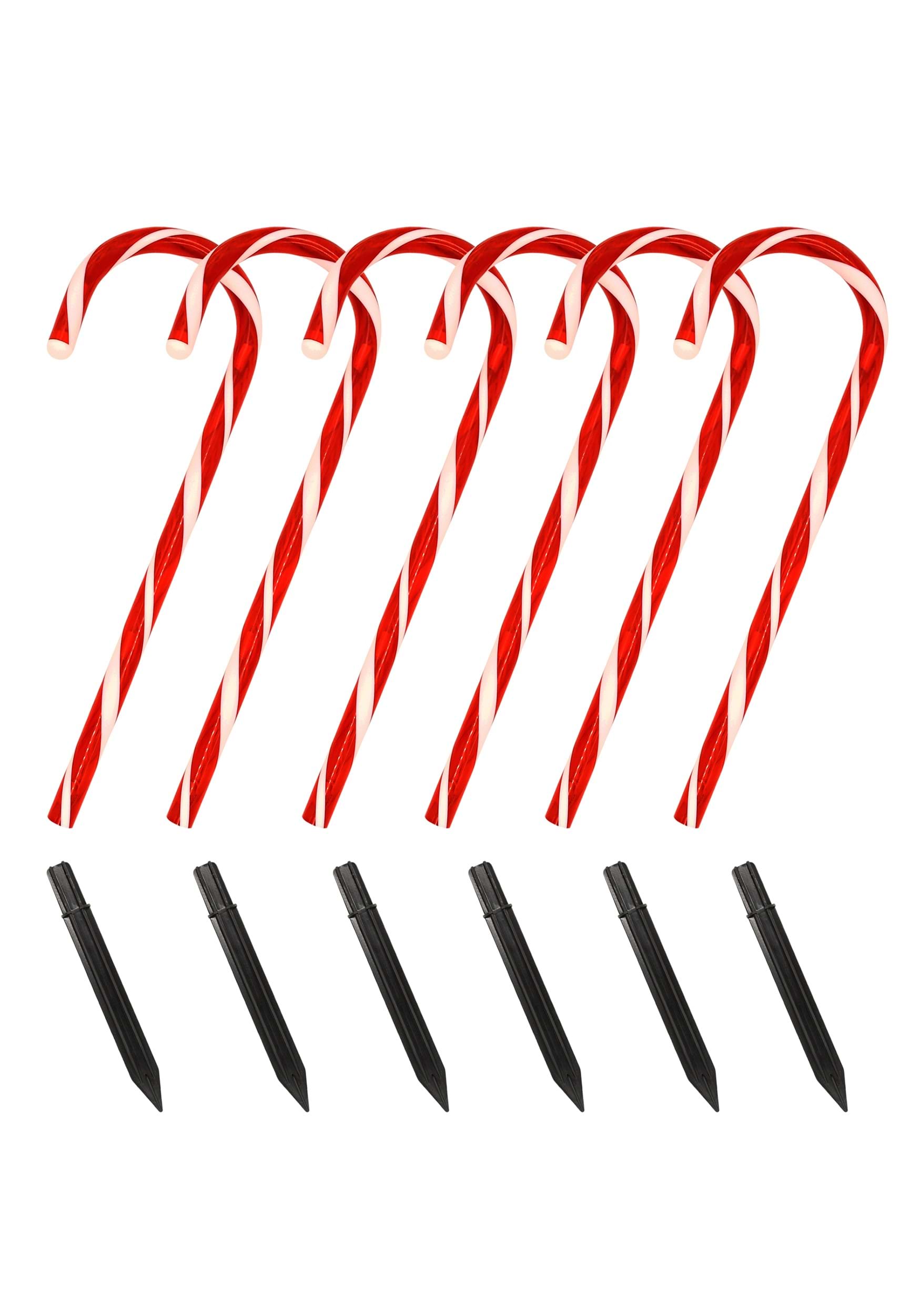 Candy Cane 17 Pathway Markers Light String