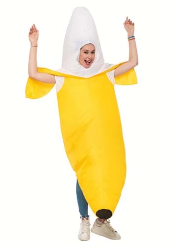 Click Here to buy Inflatable Banana Adult Costume from HalloweenCostumes, CDN Funds & Shipping