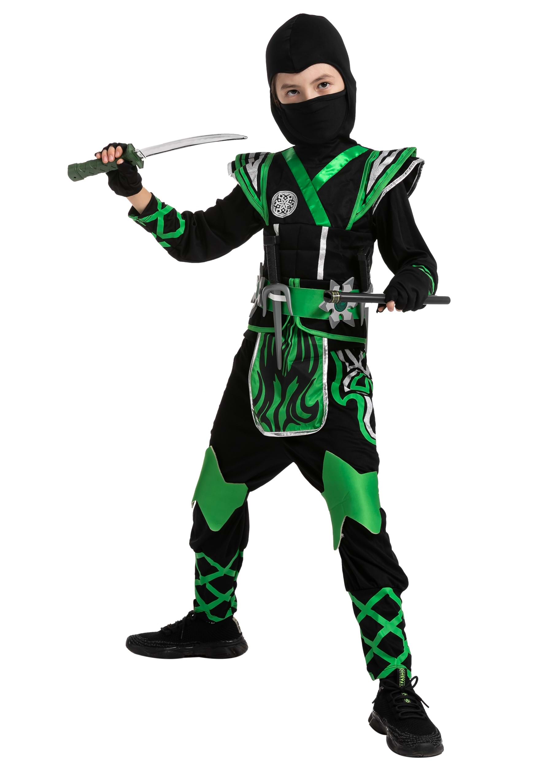 Green Ninja Kid's Costume