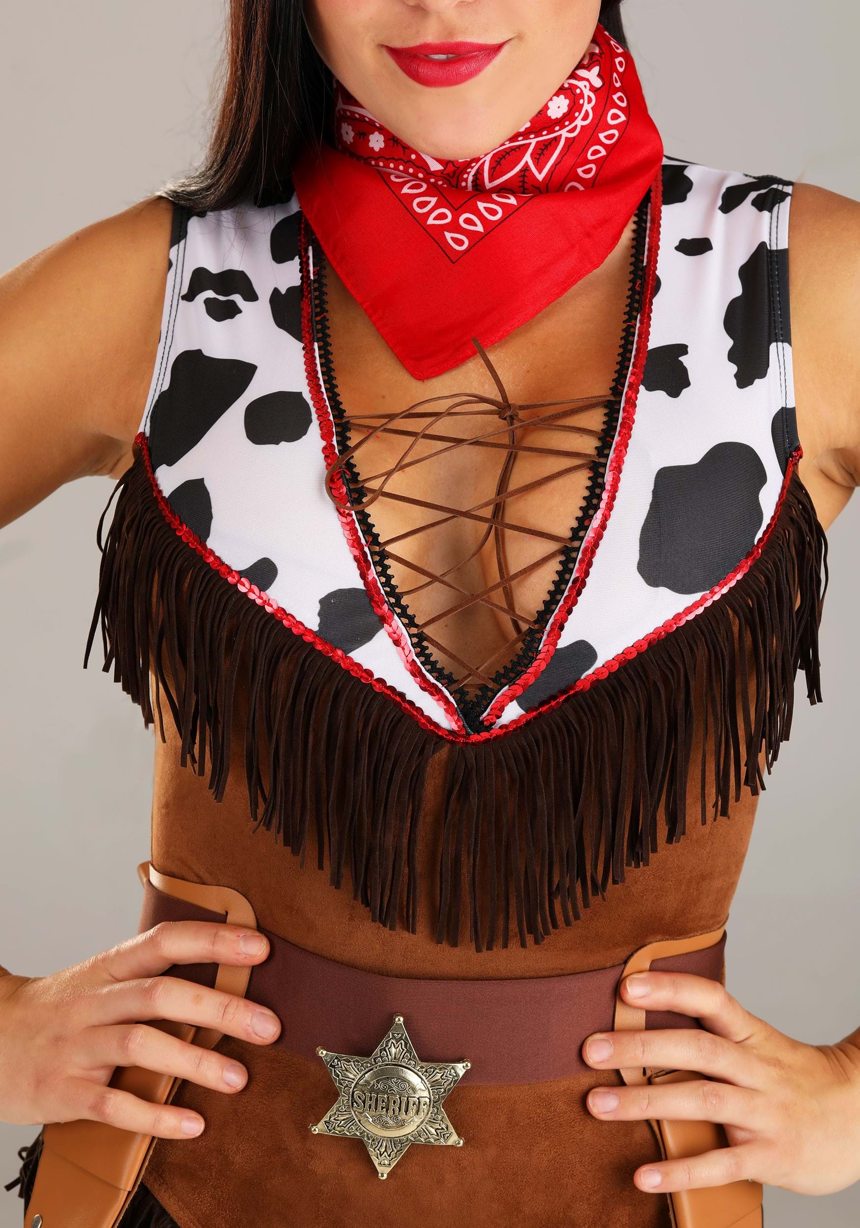 Plus Size Women's Wild West Hottie Costume