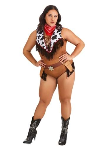 Click Here to buy Plus Size Womens Wild West Hottie Costume from HalloweenCostumes, CDN Funds & Shipping