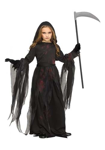 Girls Soulless Reaper Costume